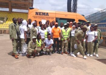 NEMA TRAINS NYSC/EMVs IN ADO-EKITI