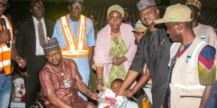 NEMA Distributes Relief Items to Persons Living With Disabilities in Abuja