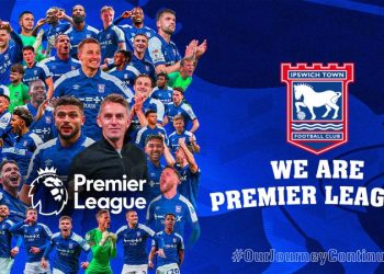 Breaking: Ipswich Town promoted to the premier league!