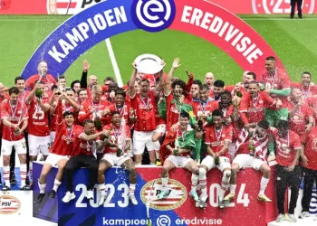 PSV are champions of the 2023/2024 Eredivisie League