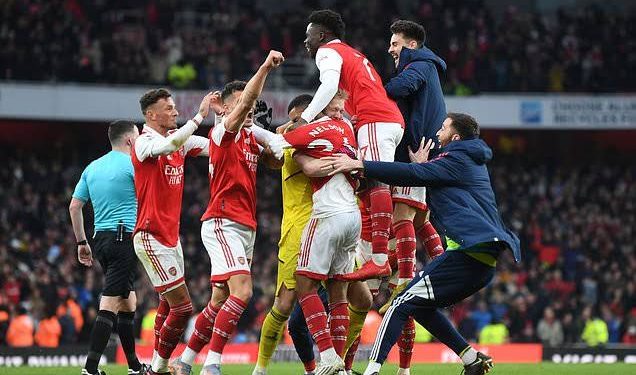 Arsenal beat Bournemouth to go four points clear at the top!