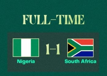 2026 World Cup Qualifiers: Super Eagles Of Nigeria Fail To Beat South Africa