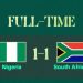 2026 World Cup Qualifiers: Super Eagles Of Nigeria Fail To Beat South Africa