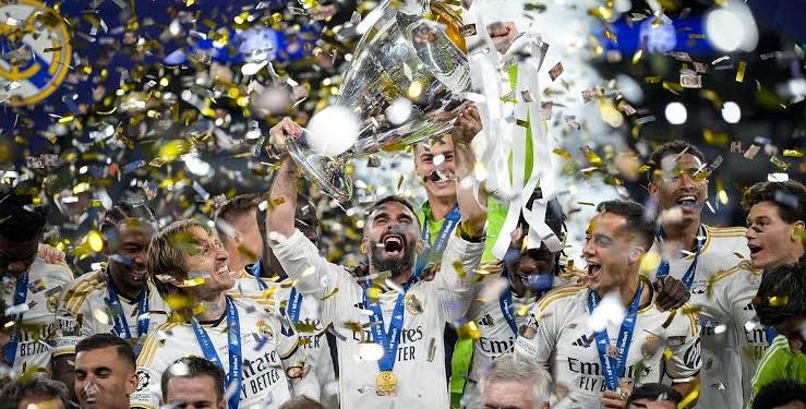 Real Madrid wins record 15 champions league title