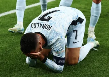 Cristiano Ronaldo gets emotional after scoring 900th career goal against Croatia as Portugal star makes even more history