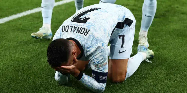 Cristiano Ronaldo gets emotional after scoring 900th career goal against Croatia as Portugal star makes even more history