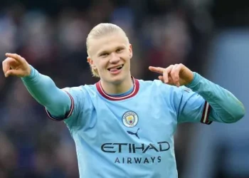 EPL: Haaland breaks Rooney’s record with brace in Man City vs Brentford