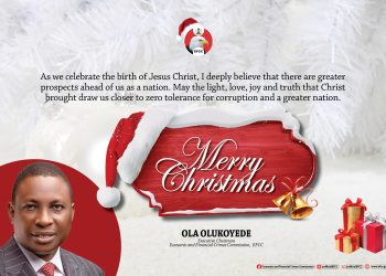 Christmas: Olukoyede Expresses Optimism About Nigeria’s Future