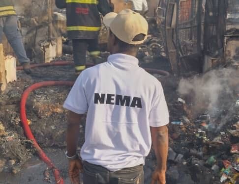 NEMA Responds to Fire Outbreak at Trademore Estate in Lugbe
