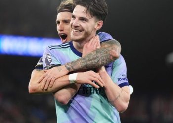 Arsenal thrash Crystal Palace in Premier League clash