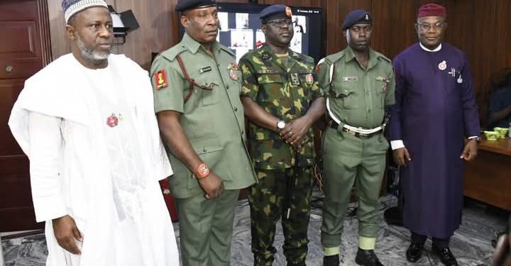 NYSC DG Decorates Aides with New Promotion Ranks