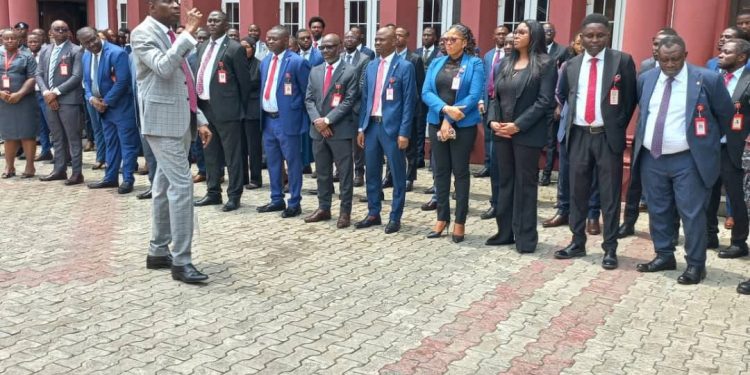 Olukoyede Commends Staff on 2024 Achievements, Urges Sustained Commitment