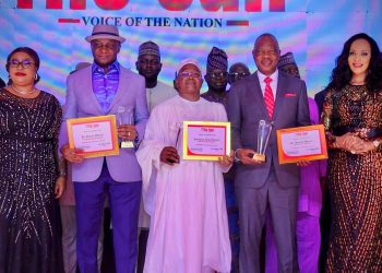 CGC Adeniyi Honoured with The Sun Newspaper Public Service Award