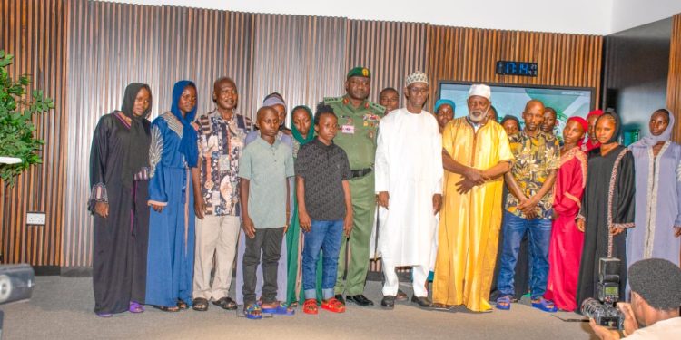 NSA Takes Custody of 19 Rescued Kidnap Victims, Including Former NYSC DG Gen. Tsiga
