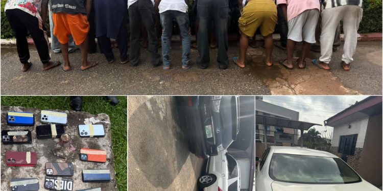 19 Suspected Internet Fraudsters Arrested in Benin City by EFCC