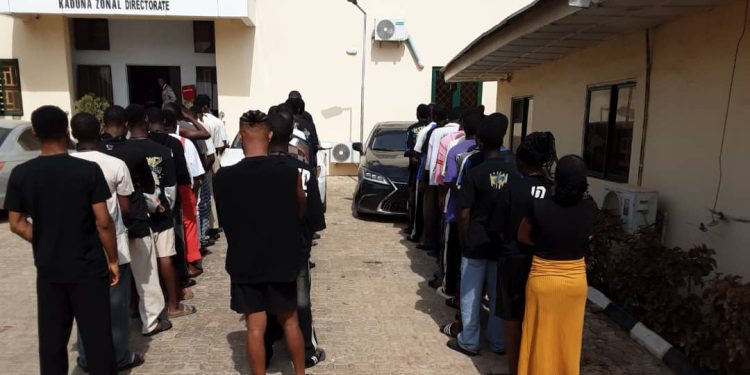 EFCC Nabs 40 Suspected Internet Fraudsters in Niger State, Recovers Luxury Items and Fetish Materials Including Ladies’ Underwear