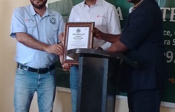 SON PRESENTS MANCAP CERTIFICATION TO 3 COMPANIES IN KWARA, CERTIFIES 33 PRODUCTS
