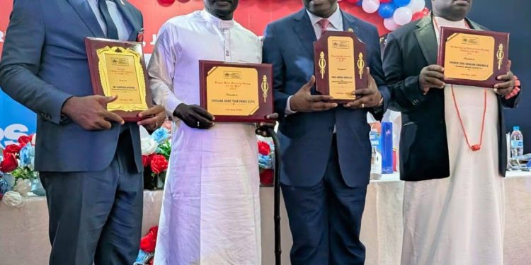 Olukoyede Bags Integrity Award for Courage in Justice and Transparency