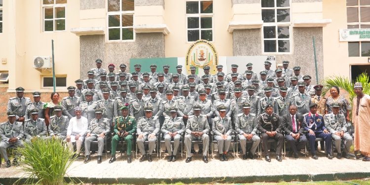 50 Officers Graduate from Nigeria Customs Staff College’s Junior Course 21