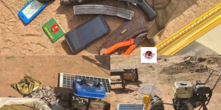 Troops of Operation Whirl Stroke Crush Bandit Camps, Recover Weapons and Ammunition in Benue