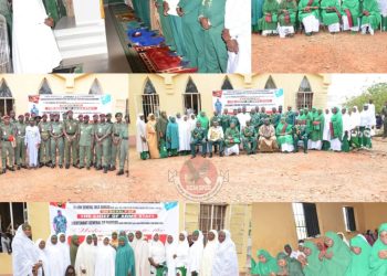 1 Division Nigerian Army Holds Special Juma’at Service to Mark NADCEL 2025 in Kaduna