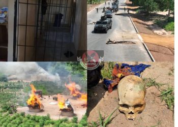 Visual Highlights from Troops’ Clearance Operation on Bandit Hideouts in Southern Taraba