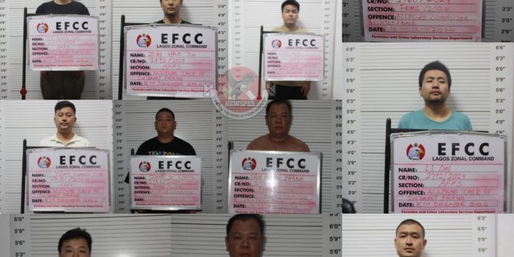 Court Convicts 14 Chinese Nationals for Cyberterrorism and Internet Fraud in Lagos