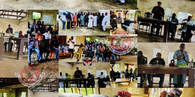 Photo News: Military Strengthens Non-Kinetic Operations in South-East, Engages Imo Communities on Security, Land Disputes, and Peace Building