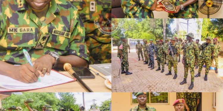 OPWS Force Commander Visits 4 Special Forces Command in Doma, Strengthens Security Collaboration in North Central