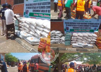 NEMA Swiftly Delivers Relief Materials to Yelwata Residents After Deadly Benue Attack