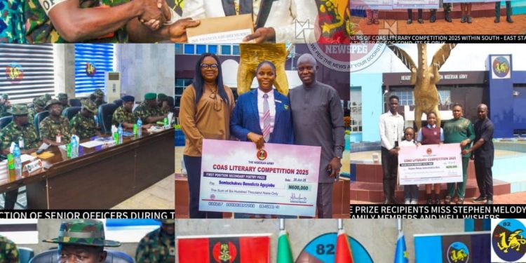 COAS Celebrates South-East Winners of 2025 Literary Competition with Cash Prizes