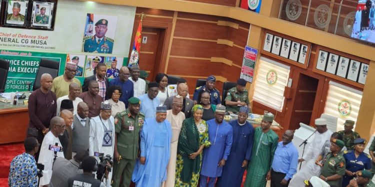 CDS Reaffirms Military Commitment to Transparency, National Unity at Strategic Engagement with Media Executives