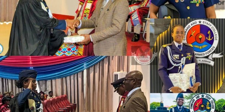 Soaring Beyond Borders: Nigeria’s First Female Fighter Pilot, Kafayat Sanni, Bags Top Honours at Ghana Military College