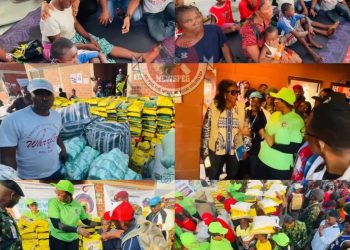 DEPOWA President Brings Hope and Relief to Displaced Families in Makurdi Camp