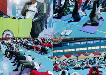 DEPOWA President Advocates Healthy Lifestyle for Military Families, Rewards Timeliness and Commitment