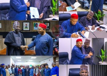 Dr. Mbaeri Retires in Honour, Hands Over General Services Office to Sanusi Danjuma