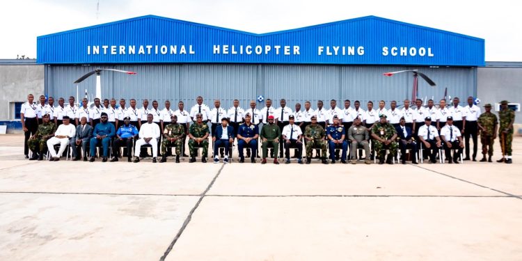 NAF Graduates 30 New Helicopter Pilots, Commissions Aircraft Hangar in Enugu