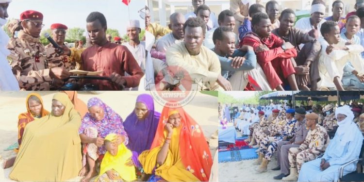 Mass Surrender as 210 Boko Haram Terrorists Lay Down Arms in Lake Chad Region