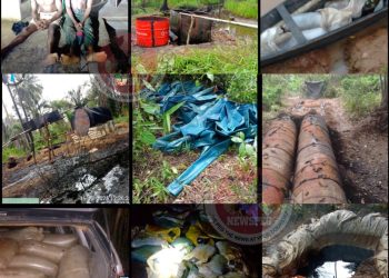 Troops of 6 Division Intensify Crackdown on Oil Thieves, Dismantle 14 Illegal Refineries, Arrest 62 Suspects Across Niger Delta