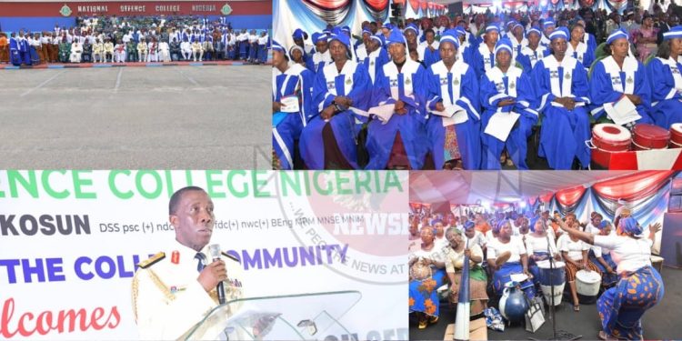 NDC Chaplain Charges Graduates to Lead with Compassion, Sacrifice and Godliness