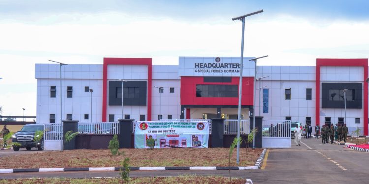 Oluyede Lays Foundation for Nigerian Army Special Forces School in Nasarawa