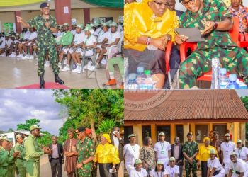 NYSC DG Charges Corps Members in Ebonyi to Serve with Passion and Embrace Skills Training