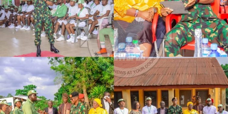 NYSC DG Charges Corps Members in Ebonyi to Serve with Passion and Embrace Skills Training