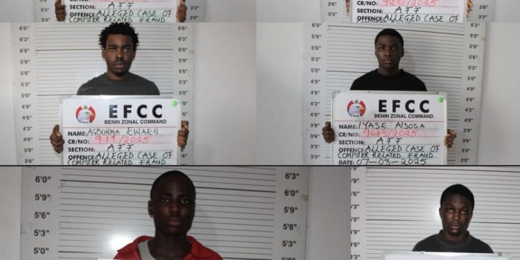 Edo Court Sentences 15 Internet Fraudsters to Jail in Benin City