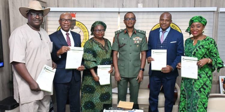NYSC DG Urges Newly Promoted Staff to Uphold Scheme’s Image, Charges 10 New Directors on Excellence