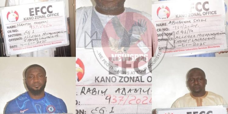 EFCC Arraigns Five Katsina Revenue Officials, Bank Staff over Alleged N1.2 Billion Tax Fraud