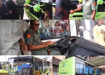 NYSC DG Applauds Tinubu as Scheme Receives 40-Seater CNG Bus from Pi-CNG, NNPCL