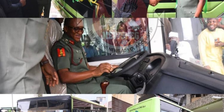 NYSC DG Applauds Tinubu as Scheme Receives 40-Seater CNG Bus from Pi-CNG, NNPCL