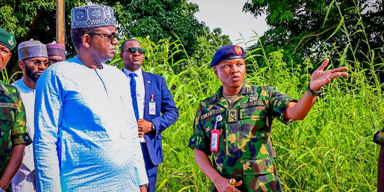 Defence Minister Matawalle Visits DICON After Ordnance Explosion in Kaduna