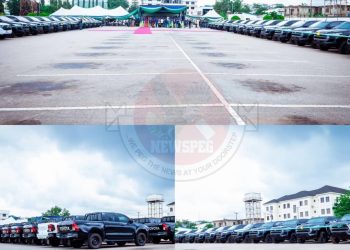 IGP Egbetokun Commissions 59 Armoured Hilux Vehicles, Declares Renewed Police Readiness Against Criminal Threats